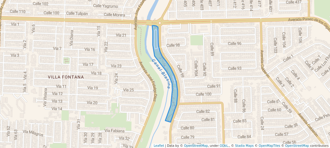 walking in Parque Julia de Burgos map in Carolina