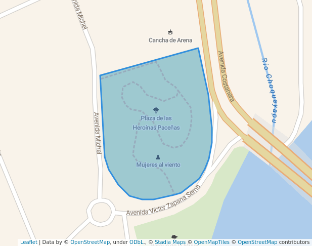 walking in Plaza de las Heroínas Paceñas map in La Paz