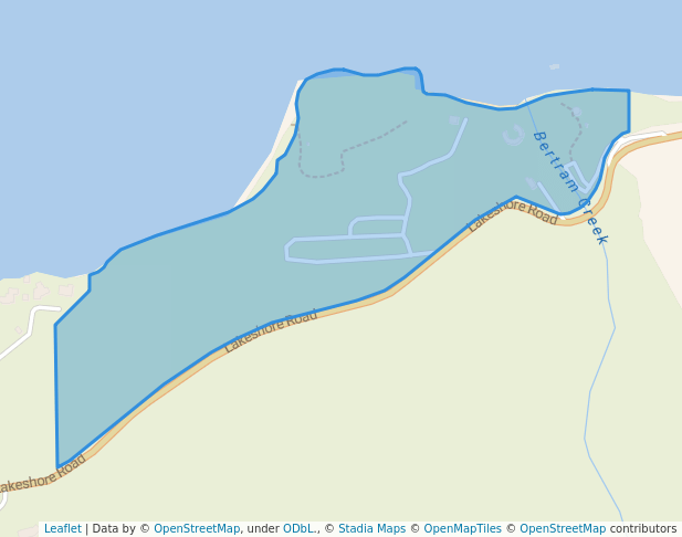Bertram Creek Regional Park in Kelowna | Map and Routes