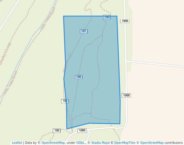 walking in Family Man Mountain Bike Skills Park map in Hood River