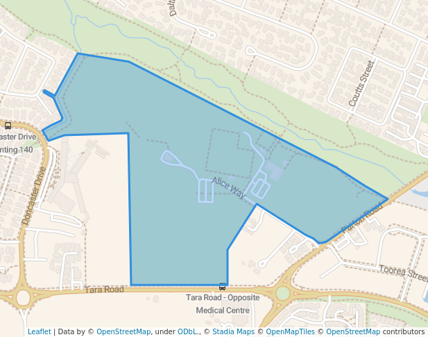 walking in Gordon Spratt Reserve map in Papamoa