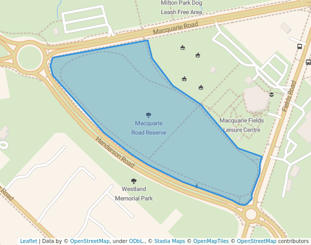 Macquarie Road Reserve