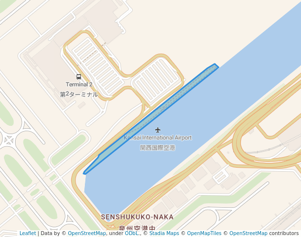 walking in Solar park map in Izumisano-shi