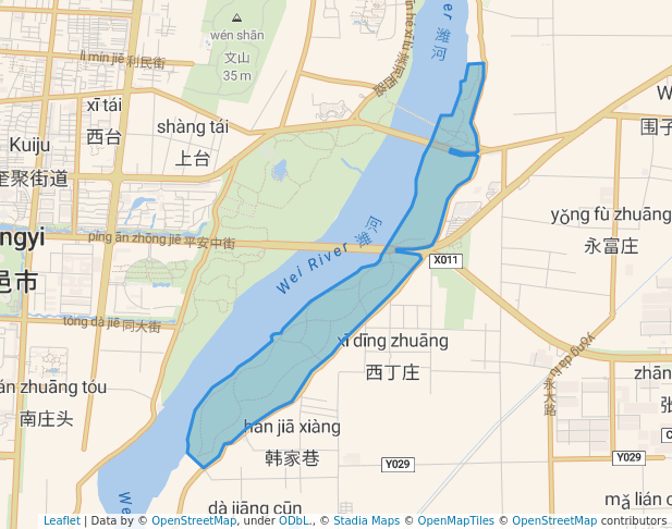 潍水风情湿地公园