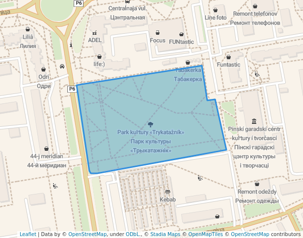 Парк культуры "Трыкатажнік"