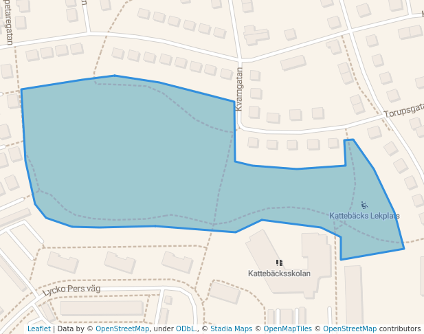 walking in Gissbergshejdan map in Trelleborg