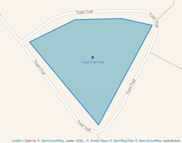 Tuart Trail Park in Edgewater | Map and Routes