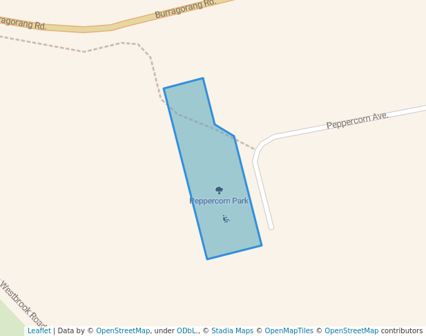 walking in Peppercorn Park map in Brownlow Hill