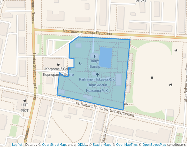 Парк имени Ишкаева Р. К.