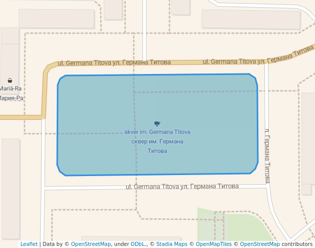 сквер им. Германа Титова