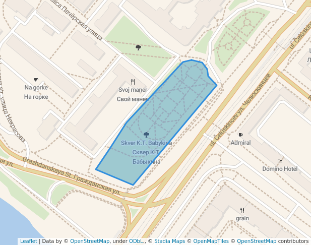 Сквер К.Т. Бабыкина