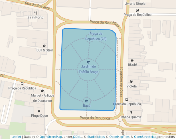 Jardim de Teófilo Braga