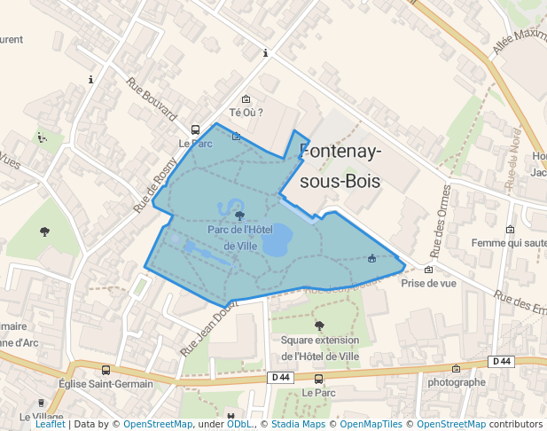 Parc de l'Hôtel de Ville