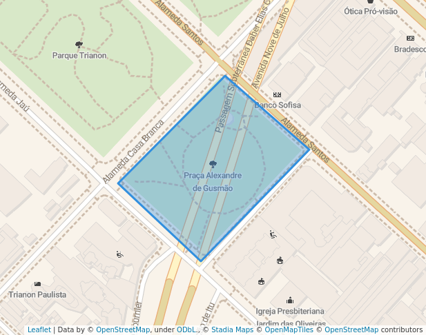 Praça Alexandre de Gusmão