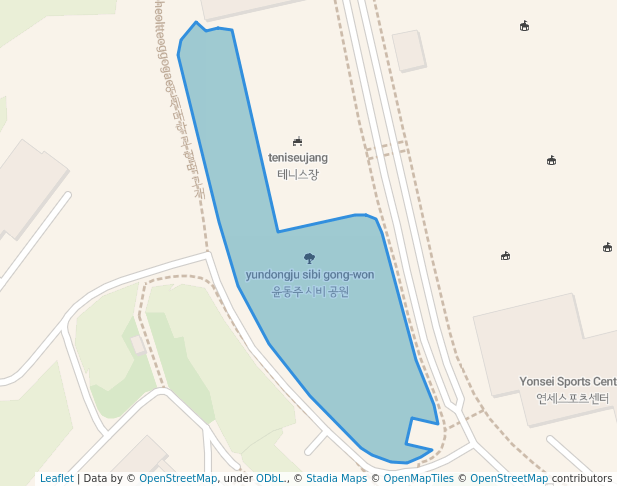 윤동주 시비 공원