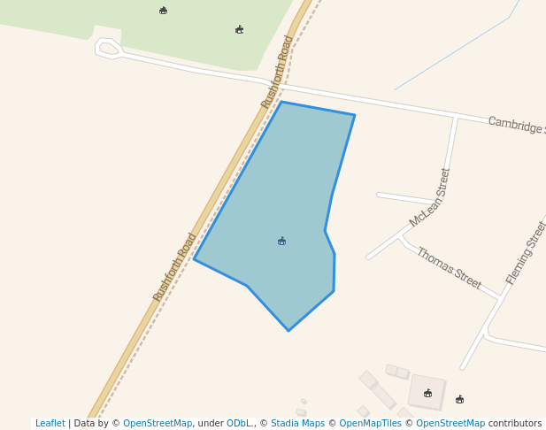 walking in SGHS Playing Fields map in South Grafton