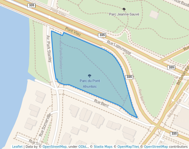 Parc du Pont Ahuntsic