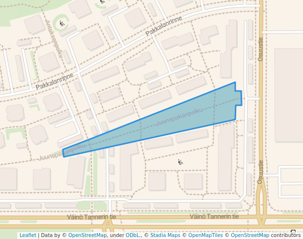 Juunspakanpuisto in Vanda | Map and Routes
