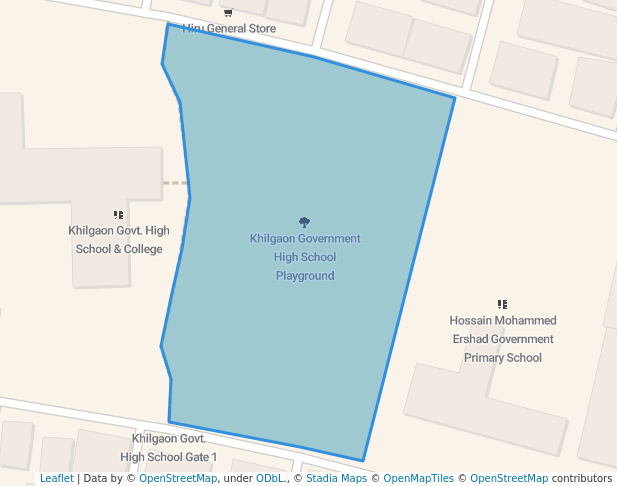 Khilgaon Government High School Playground