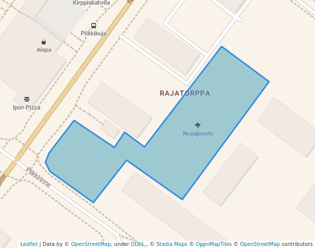 Nuijapuisto in Vanda | Map and Routes