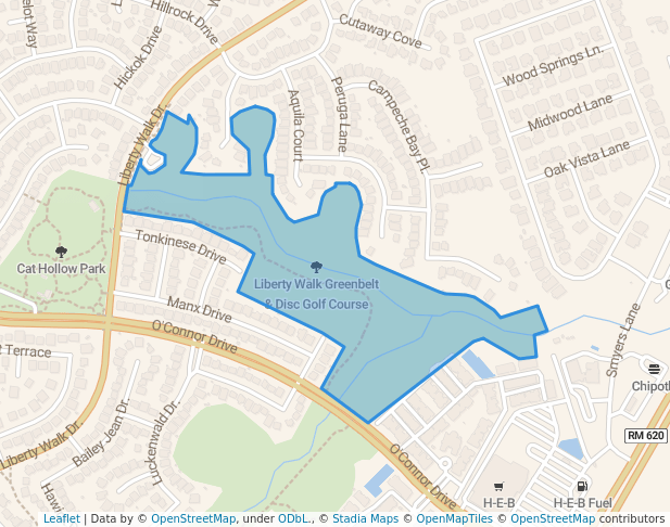 Liberty Walk Greenbelt & Disc Golf Course