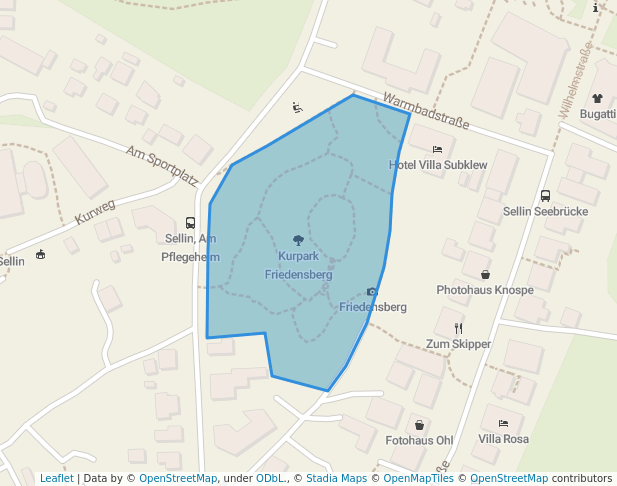 Kurpark Friedensberg