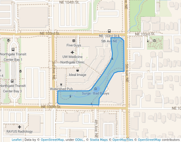 Thornton Creek Water Quality Channel