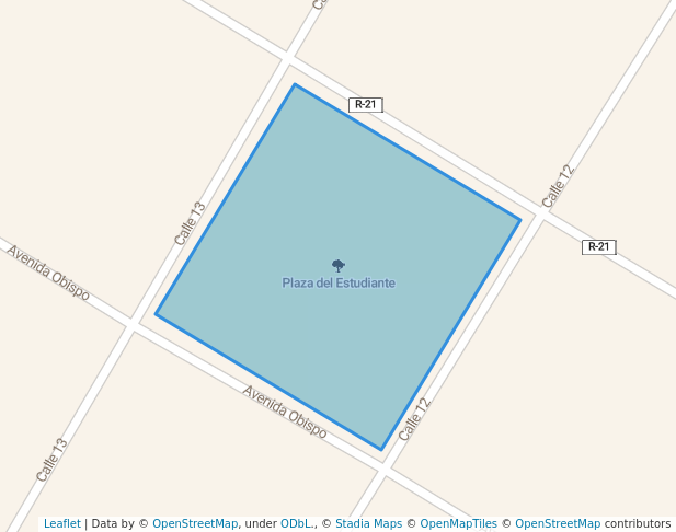walking in Plaza del Estudiante map in Sabaneta