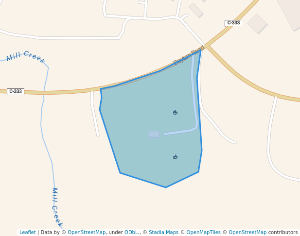 walking in Ted R. Kneisley Park map in Springfield