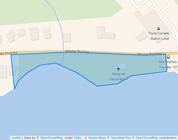 Berge de l'Anse-Bleue