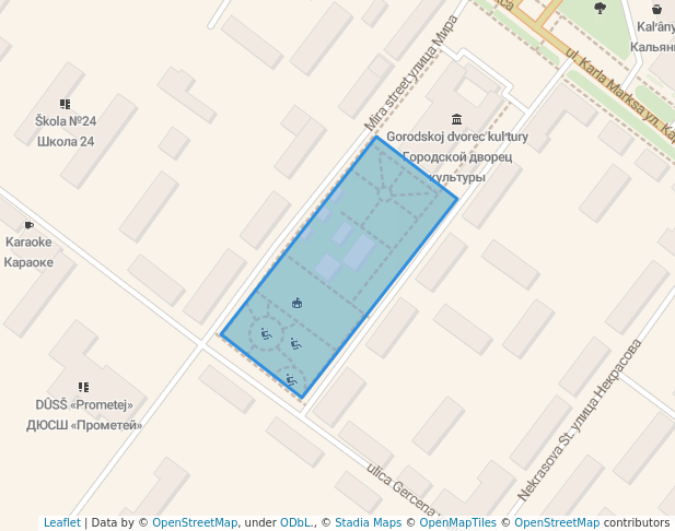 Парк поселка ш. "Гуковская"