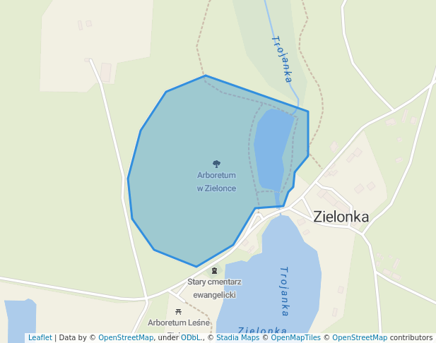 Arboretum w Zielonce