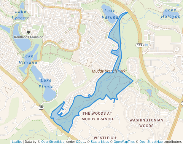 Lakelands Stream Valley Park