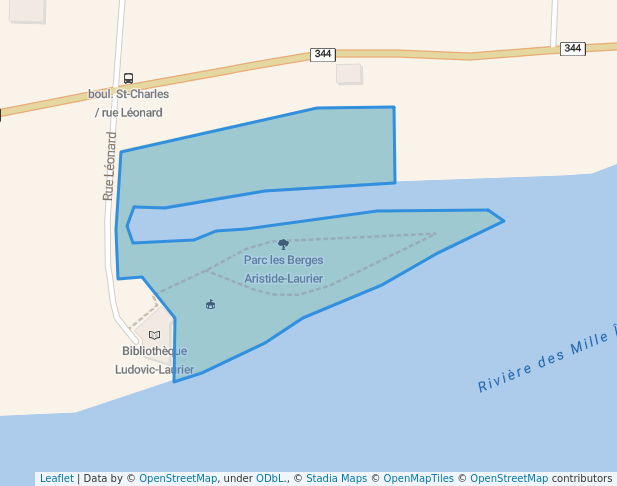 Parc les Berges Aristide-Laurier