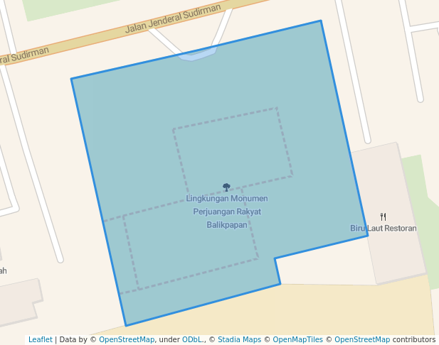Lingkungan Monumen Perjuangan Rakyat Balikpapan