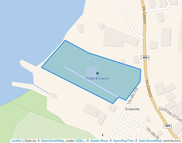 walking in Prato di Casoro map in Lugano