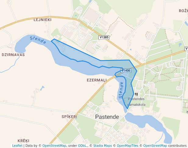 Pastendes muižas parks