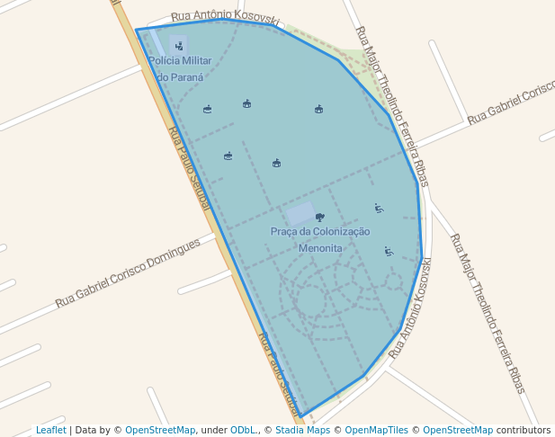 Praça Colonização Menonitas