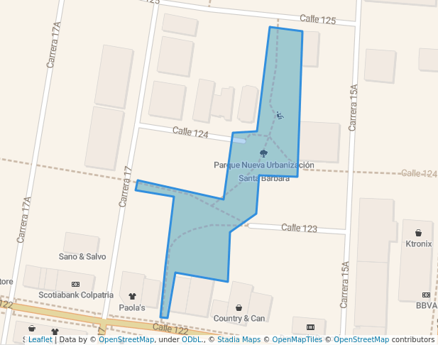 Parque Nueva Urbanización Santa Barbara