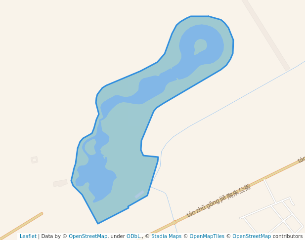 walking in 东花园 map in Yun Cheng Shi