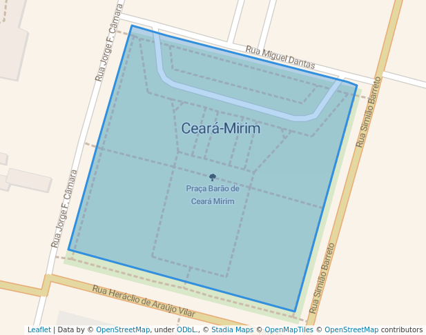 Praça Barão de Ceará Mirim