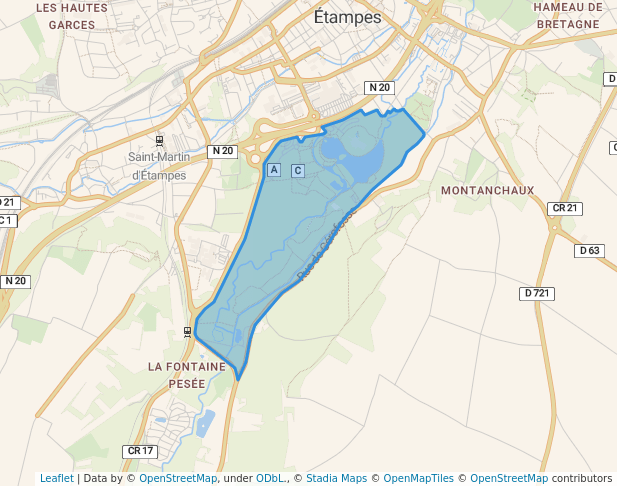 Base Régionale de Loisirs d'Étampes