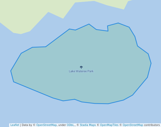 walking in Lake Wateree Park map in Winnsboro