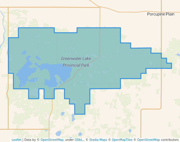 Greenwater Lake Provincial Park