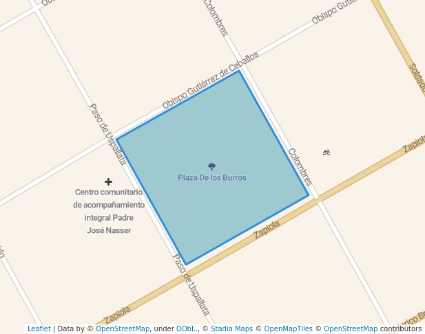 Plaza De los Burros in Córdoba | Map and Routes