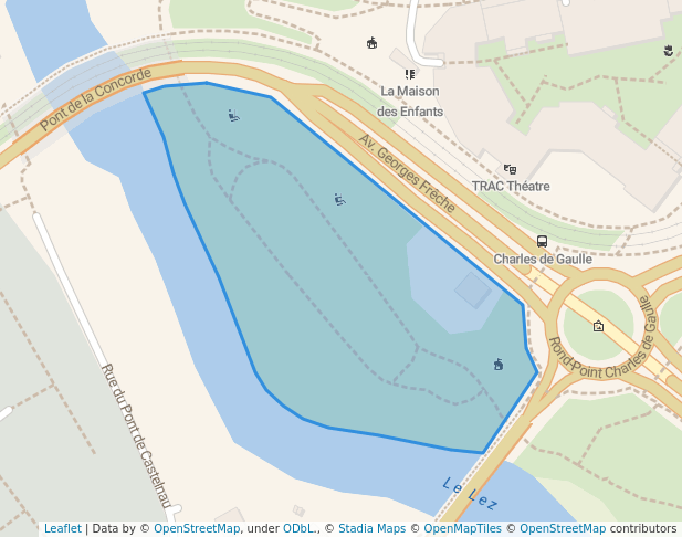 Parc des Berges du Lez