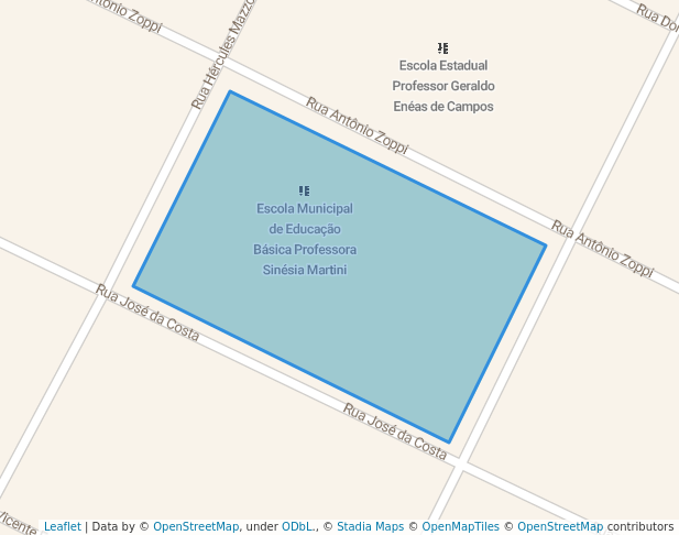 walking in Praça Votura map in Indaiatuba