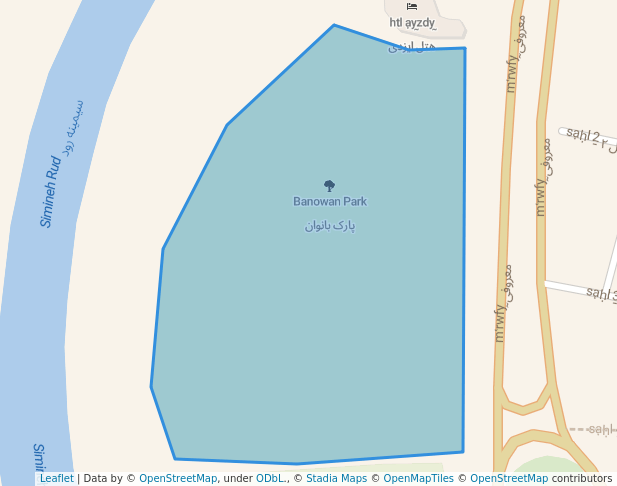 Banowan Park in Bukan | Map and Routes