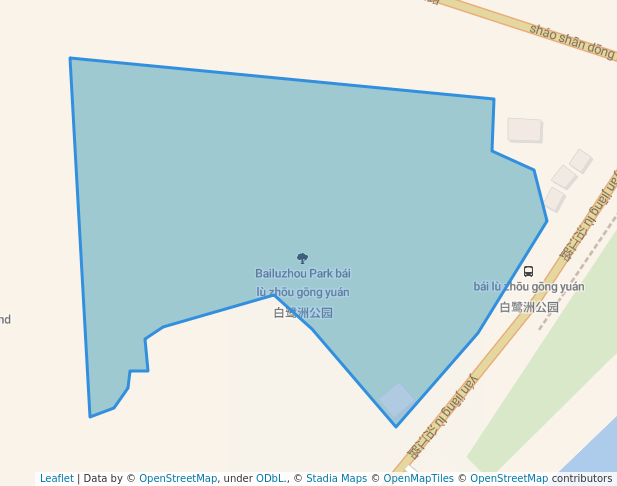 Bailuzhou Park白鹭洲公园