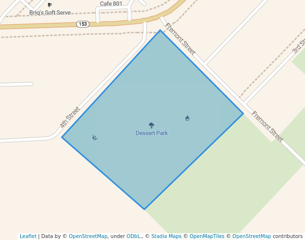 walking in Dessert Park map in Mosinee